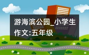 游海濱公園_小學(xué)生作文:五年級