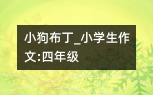 小狗布丁_小學(xué)生作文:四年級