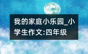 我的家庭小樂園_小學(xué)生作文:四年級