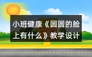 小班健康《圓圓的臉上有什么》教學設(shè)計反思