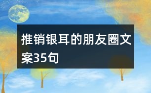 推銷銀耳的朋友圈文案35句