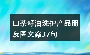 山茶籽油洗護(hù)產(chǎn)品朋友圈文案37句