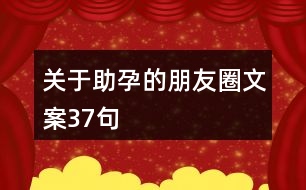 關(guān)于助孕的朋友圈文案37句