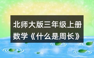 北師大版三年級(jí)上冊(cè)數(shù)學(xué)《什么是周長》 3.笑笑在動(dòng)物園里沿著右面這條路線走了一周，她一共走了多少米?