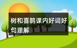 樹(shù)和喜鵲課內(nèi)好詞好句理解