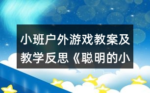 小班戶外游戲教案及教學反思《聰明的小兔》