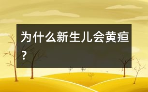 為什么新生兒會(huì)黃疸？