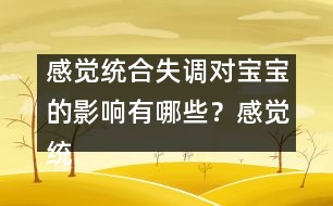 感覺統(tǒng)合失調(diào)對(duì)寶寶的影響有哪些？感覺統(tǒng)合很重要嗎 ？