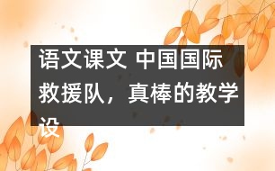 語(yǔ)文課文 中國(guó)國(guó)際救援隊(duì)，真棒的教學(xué)設(shè)計(jì) 課后習(xí)題答案