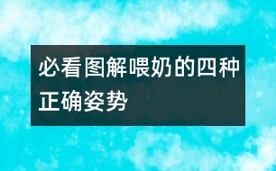 必看：圖解喂奶的四種正確姿勢