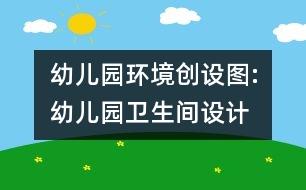 幼兒園環(huán)境創(chuàng)設(shè)圖:幼兒園衛(wèi)生間設(shè)計