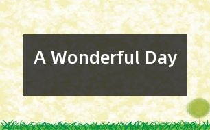 A Wonderful Day