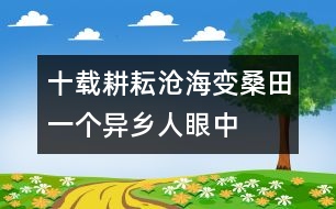 十載耕耘滄海變桑田——一個(gè)異鄉(xiāng)人眼中順德的變遷