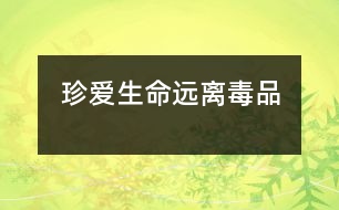 珍愛生命遠(yuǎn)離毒品