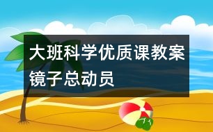 大班科學(xué)優(yōu)質(zhì)課教案：鏡子總動員