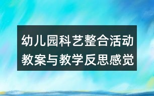 幼兒園科藝整合活動(dòng)教案與教學(xué)反思感覺(jué)味道