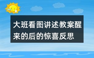 大班看圖講述教案醒來的后的驚喜反思