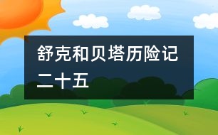 舒克和貝塔歷險記 二十五